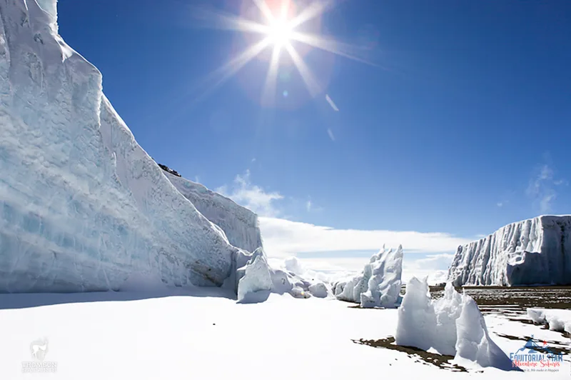 Hike to the snowcapped summit of Africa’s highest mountain