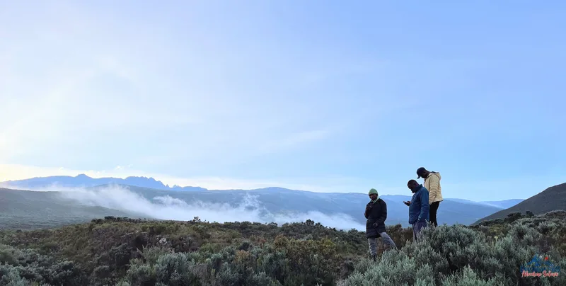 Climbing Mount Kenya 28