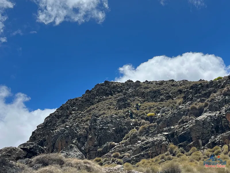 Climbing Mount Kenya 39