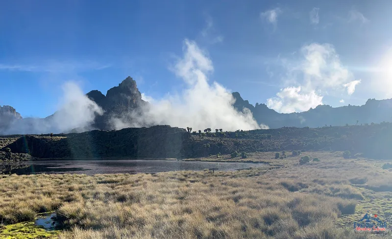 Climbing Mount Kenya 47