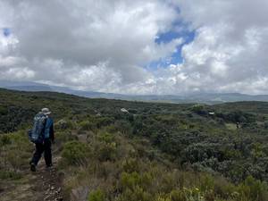 Climbing Mount Kenya 19