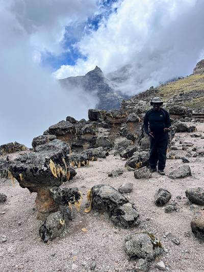 Climbing Mount Kenya 36