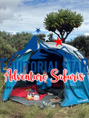 Camping mount Kenya 1